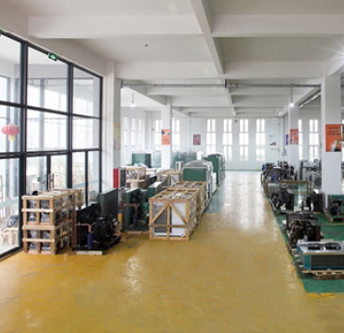 Unità di condensazione di refrigerazione commerciale ZB76KQE-10HP e unità di condensazione R404A per camera fredda 3