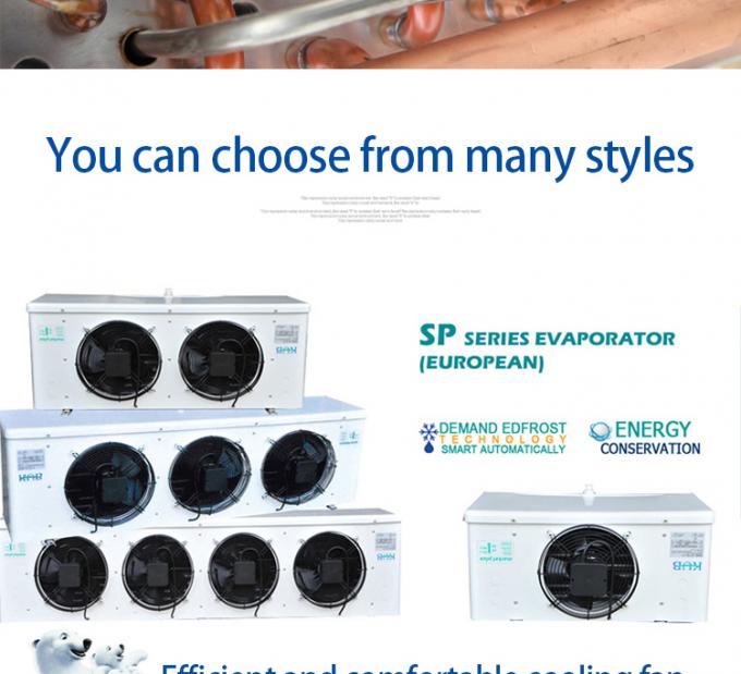 SPAE053D Certificazione CE Industrial Three Fan Evaporative Air Cooler per camera fredda 4