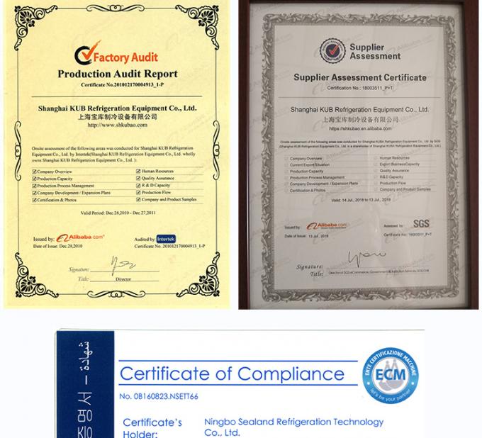 SPAE053D Certificazione CE Industrial Three Fan Evaporative Air Cooler per camera fredda 6