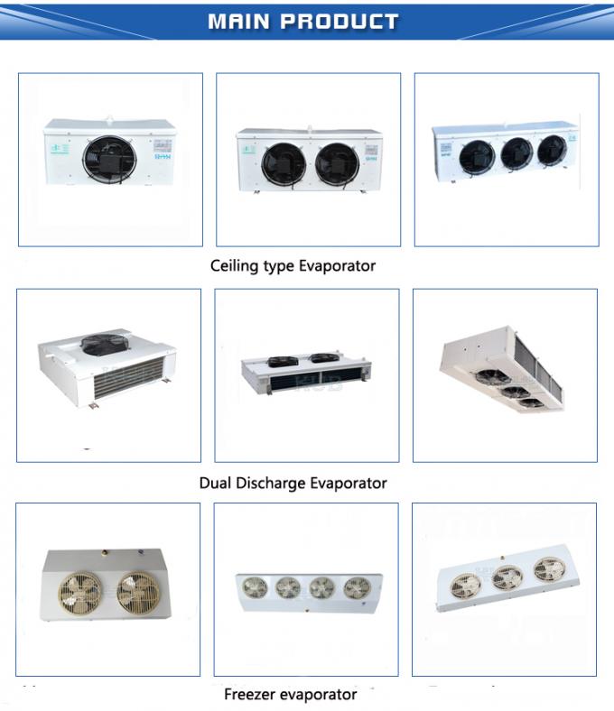 SPAE053D Certificazione CE Industrial Three Fan Evaporative Air Cooler per camera fredda 8