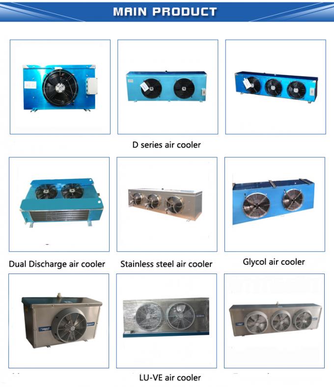 SPAE053D Certificazione CE Industrial Three Fan Evaporative Air Cooler per camera fredda 9