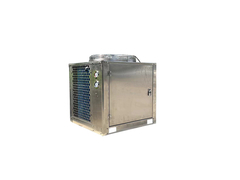 Unità in acciaio inossidabile con sbocco superiore a forma di U