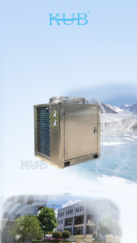 2CES-3Y compressore Tipo scatola unità di condensazione raffreddata ad aria 3HP griglia del ventilatore e lame unità di condensazione in acciaio inossidabile