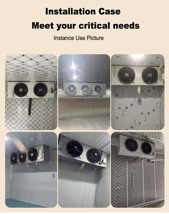 DL serie DL22 unit cooler certificazione CE air cooler personalizzato 3HP refrigeration evaporator ceiling evaporator, adatto per la refrigerazione in magazzino, camera frigorifera, frigorifero per verdure