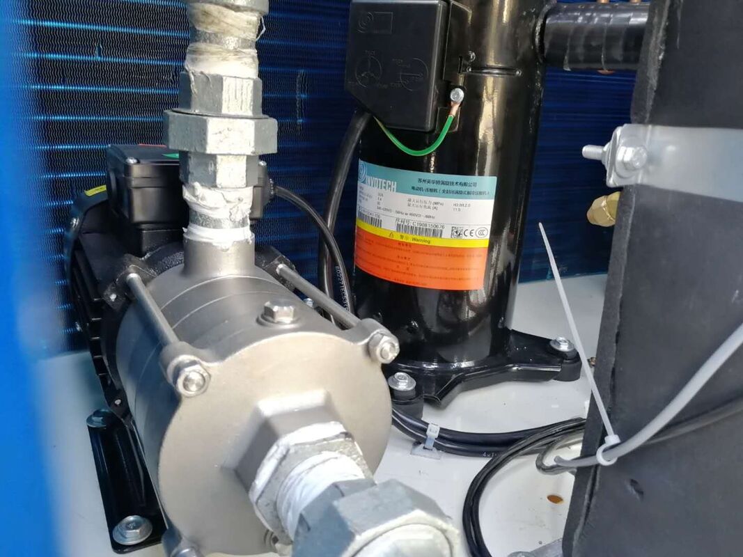 Chiller Industriale da 5HP con Compressore Ermetico e Raffreddato ad Aria 380V/3Ph/50Hz