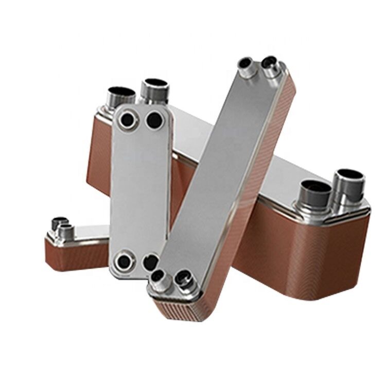 Scambiatore di Calore a Piastre Evaporatore Mini Piccolo Caldaia ad Aria e Acqua R404A Tipo a Piastre Marca KUB per Forno di Verniciatura a Polvere