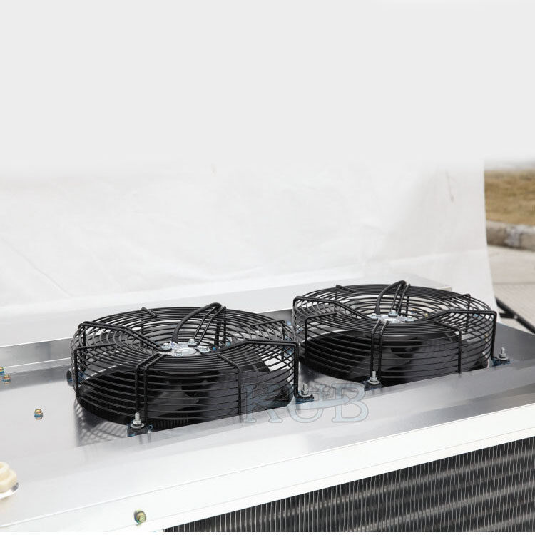 Nuova Condizione Piccolo refrigeratore d'aria serie KUBD con uscita d'aria a doppio lato, parti di scambio termico per refrigerazione evaporativa per celle frigorifere