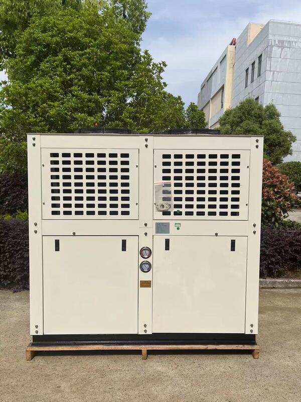 FNVS-100 KUB Brand New Spare Parts Moon Vertical Rectangle Industrial Air-Cooled Condenser Copper Tube Aluminum Fin 380V