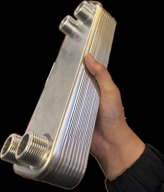 Scambiatore di calore in lamiera resistente alla corrosione in legame a fusione in acciaio inossidabile 316L per condizioni di lavoro chimiche