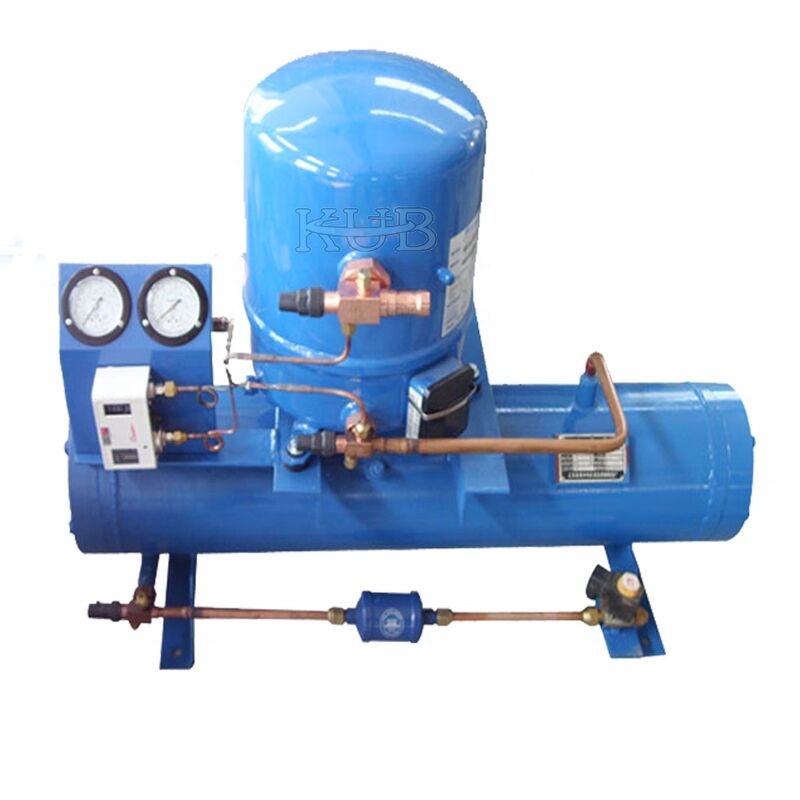 MT64/WN05M Compressore a pistoni MT64 Compressore da 5hp Unità di condensazione raffreddata ad acqua per celle frigorifere Unità di refrigerazione Facile da usare