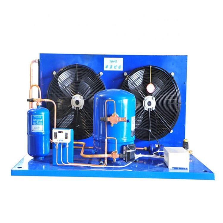 MT64/WN05M Compressore a pistoni MT64 Compressore da 5hp Unità di condensazione raffreddata ad acqua per celle frigorifere Unità di refrigerazione Facile da usare