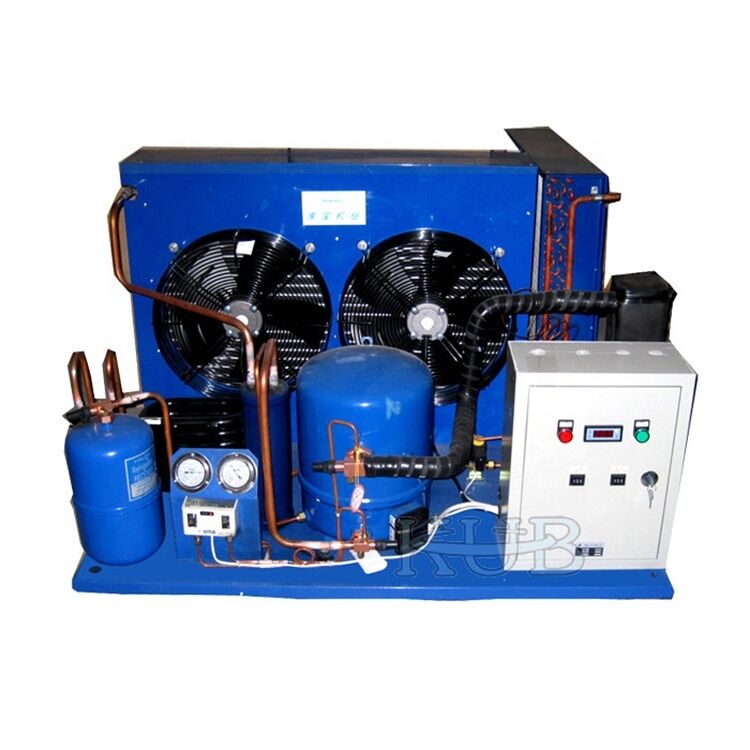 MT64/WN05M Compressore a pistoni MT64 Compressore da 5hp Unità di condensazione raffreddata ad acqua per celle frigorifere Unità di refrigerazione Facile da usare