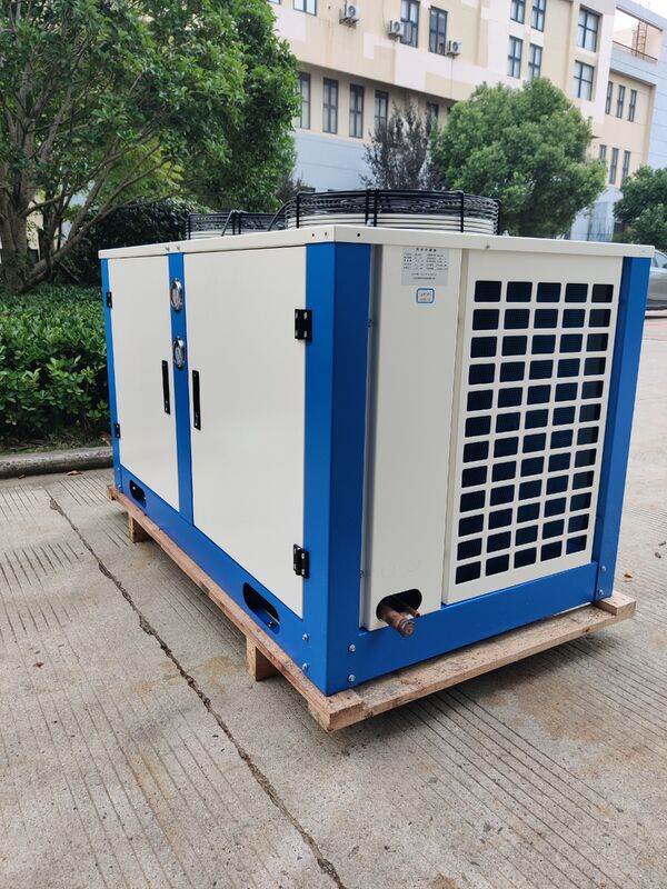 MT36/WN03M Shell and Tube Water Condenser 3hp Compressor Water Cooling Condensing Unit  Cold Storage Refrigeration Unit