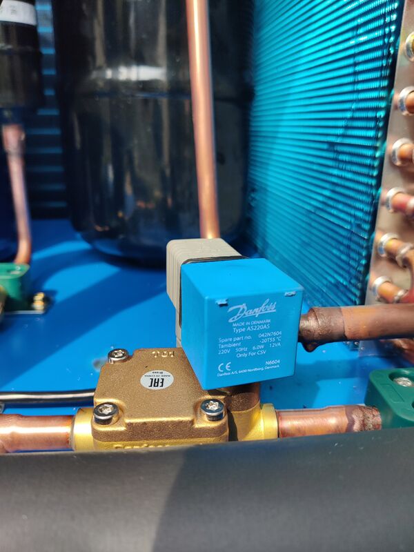 MT36/WN03M Shell and Tube Water Condenser 3hp Compressor Water Cooling Condensing Unit  Cold Storage Refrigeration Unit