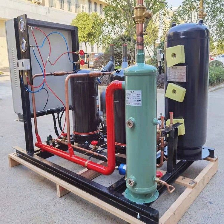 KBVA-130*2L ZFI59KQE camera fredda unità criogenica compressore a scroll unit parallelo unità frigorifera