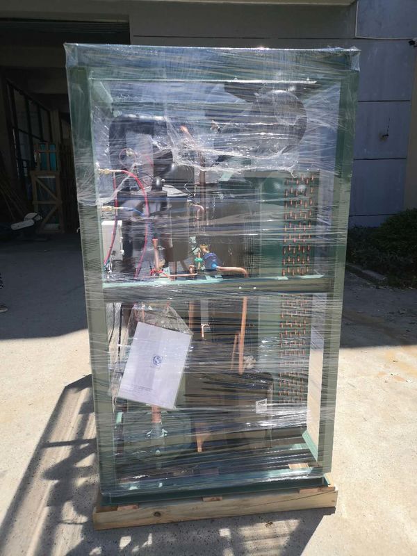 Condensazione commerciale di condensazione raffreddata ad acqua di condensazione ultrabassa dell'unità dell'unità 15HP 12HP della stanza fresca della cascata di temperatura