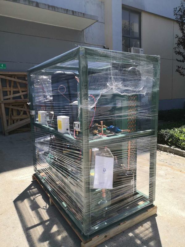 Condensazione commerciale di condensazione raffreddata ad acqua di condensazione ultrabassa dell'unità dell'unità 15HP 12HP della stanza fresca della cascata di temperatura