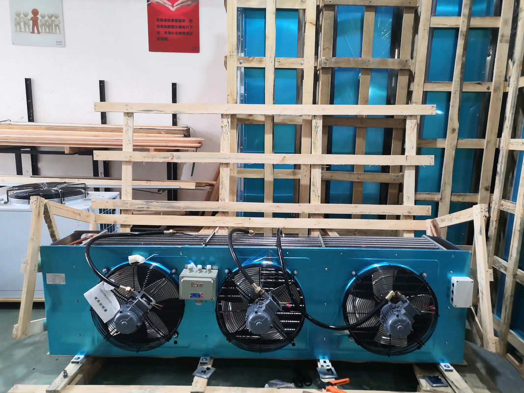 Dispositivo di raffreddamento di aria D tipo protetto contro le esplosioni chimico trifase della cella frigorifera dell'evaporatore R404a