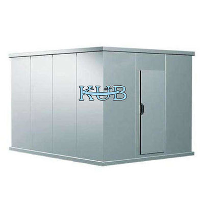 Casa di stoccaggio frigorifero da 10 m³ venduta separatamente Tende per celle frigorifere Ventilatore Scaffali -18°C Impianti di celle frigorifere Camera
